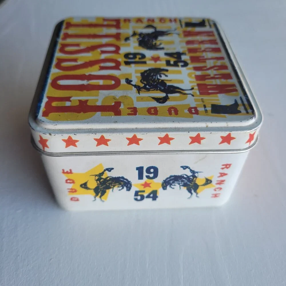 Fossil Collectable 1954 Dude Ranch Watch Tin